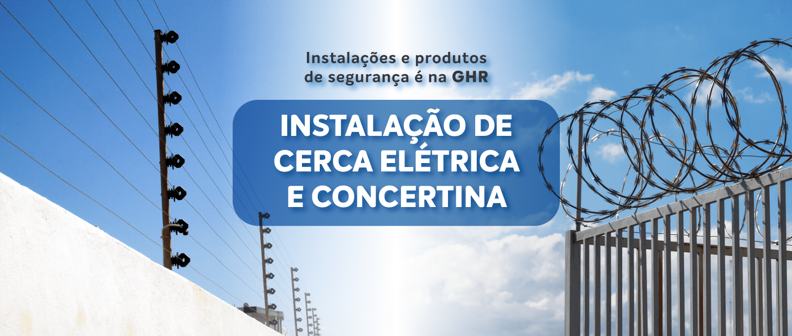 Instalação de cerca concertina